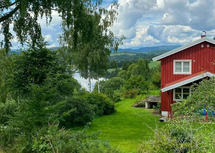 Family House With View Near The Telemark Canal Prázdninový dům *